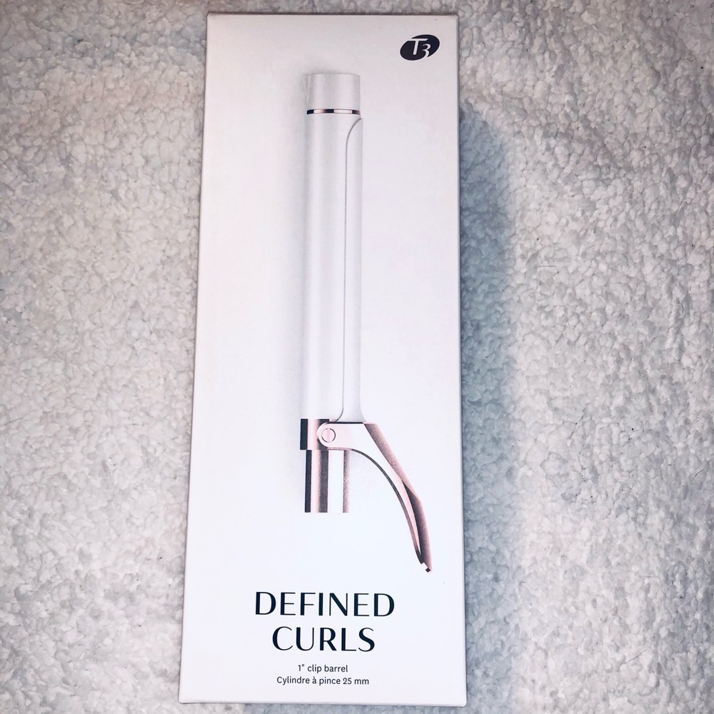 T3 Micro 1 inch Defined curls clip barrel